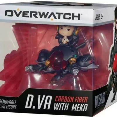 FIGURA OVERWATCH CUTE BUT DEADLY – D.VA/MEKA CARBON