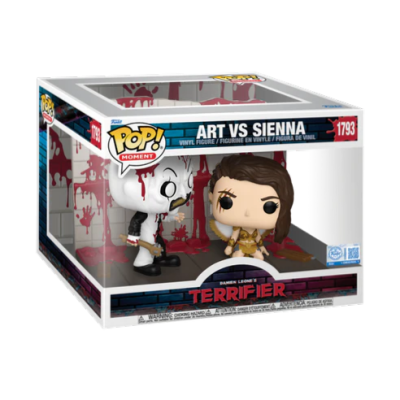 PRÉ-RESERVA - Funko Pop! MOMENT "Terrifier": Art Vs Sienna #1793 (SPECIAL EDITION)