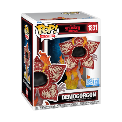 Funko Pop! PREMIUM "Stranger Things": Demogorgon (On Fire) #1831 (SPECIAL EDITION)