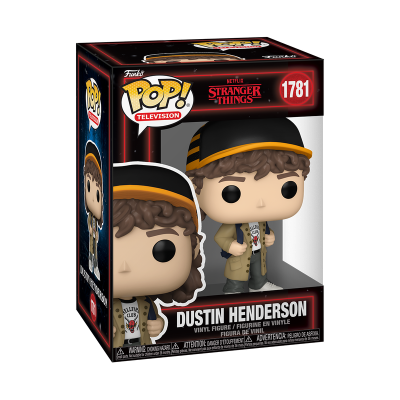 PRÉ-RESERVA - Funko Pop! TELEVISION "Stranger Things": Dustin Henderson