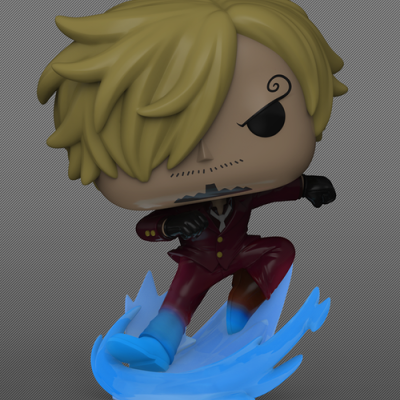 Funko Pop!  ANIMATION "One Piece": Sanji (Glow) #2346 (SPECIAL EDITION)