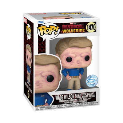 Funko POP! "Deadpool & Wolverine": Wade Wilson (Assistant to the Assistant Regional Manager, Drivemax) #1470 (SPECIAL EDITION))