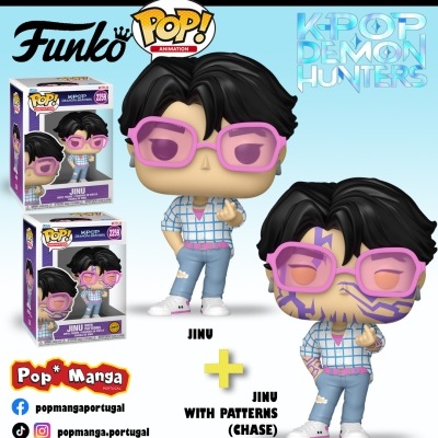 Funko POP! ANIMATION "KPop Demon Hunters": BUNDLE Jinu + CHASE