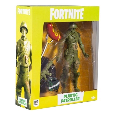 FIGURA ARTICULADA FORTNITE - PLASTIC PATROLLER 18 CM