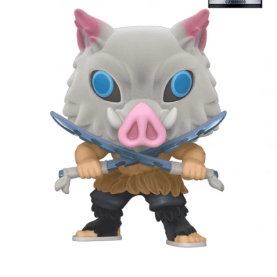 Funko POP! Animation "Demon Slayer": Inosuke Hashibira (Flocked) #875 (Chalice Collectibles)
