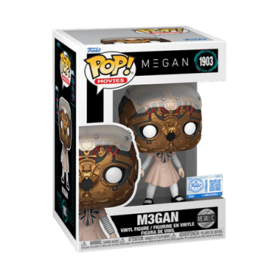 Funko POP! MOVIES "M3GAN": M3gan (Metallic) #1903 (SPECIAL EDITION)
