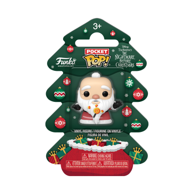 PRÉ-RESERVA - Funko POCKET POP!  "The Nightmare Before Christmas - Holiday Tree": Sandy Claws PRÉ-RESERVA - Funko POCKET POP!  "The Nightmare Before Christmas - Holiday Tree": Sandy Claws