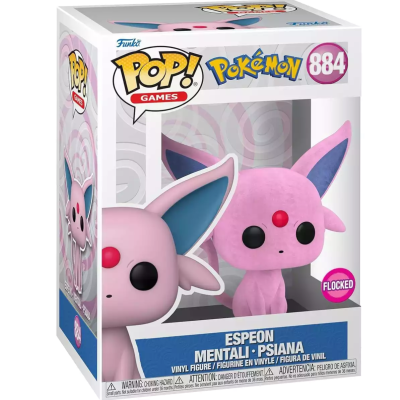 Funko POP! Games "Pokemon": Espeon (FLOCKED) #884