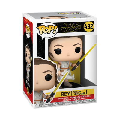 Funko POP! Star Wars "Episode 9": Rey With Yellow Saber Funko POP! Star Wars "Episode 9": Rey With Yellow Saber