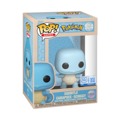 Funko POP! GAMES "Pokemon":  Squirtle (Soft Colour) #504 (SPECIAL EDITION)