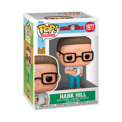 PRÉ-RESERVA - Funko POP! ANIMATION "King of the Hill": Hank Hill PRÉ-RESERVA - Funko POP! ANIMATION "King of the Hill": Hank Hill
