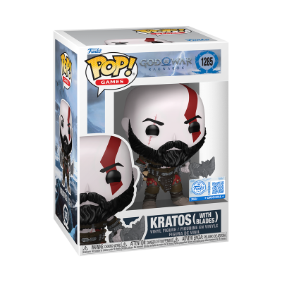 Funko POP! GAMES "GOD OF WAR"  Kratos (with blades) #1285 (SPECIAL EDITION)