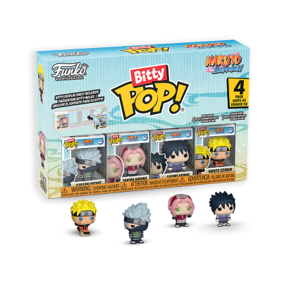 PRÉ-RESERVA - Bitty POP! "Naruto Shippuden" 4 Pack: Team 7