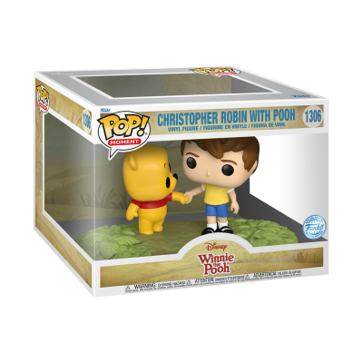 Funko Pop! Moment Disney "Winnie The Pooh": Christopher Robin With Pooh