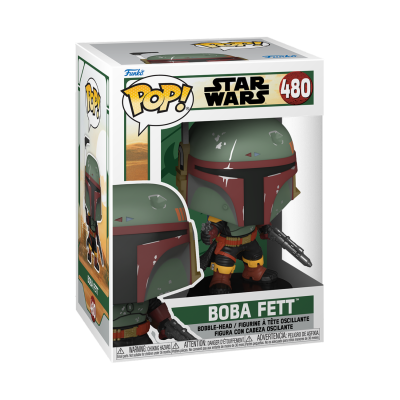 ESGOTADO Funko POP! Star Wars, The Book Of Boba Fett: Boba Fett ESGOTADO Funko POP! Star Wars, The Book Of Boba Fett: Boba Fett