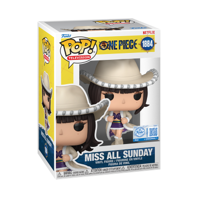 Funko Pop! TELEVISION "One Piece": Miss All Sunday (Live Action) #1884 (SPECIAL EDITION)