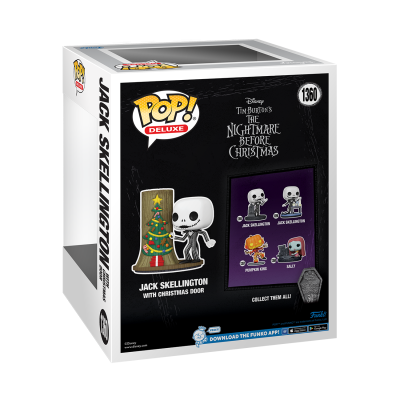 Funko POP! Deluxe Disney "The Nightmare Before Christmas" Jack Skellington With Christmas Door
