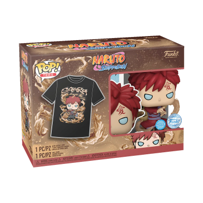 Funko POP! Tees Animation "Naruto Shippuden": Gaara (Glitter)