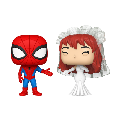 PRÉ-RESERVA - Funko POP! "MARVEL": Spider-Man & MJ 2-Pack