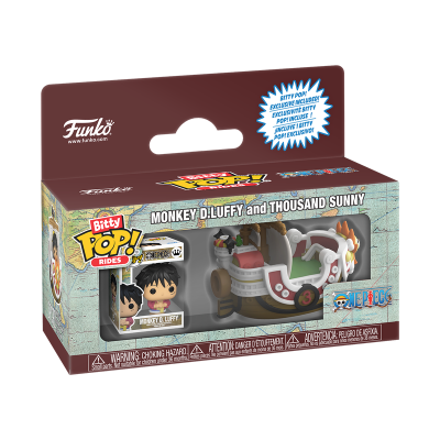 Bitty POP! RIDES "One Piece": Rides Monkey D. Luffy and Thousand Sunny