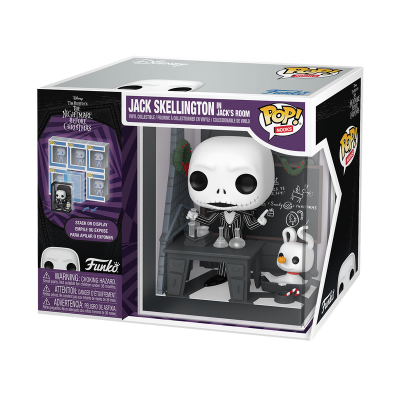 PRÉ-RESERVA - Funko POP! Nooks "The Nightmare Before Christmas": Jack Skellington in Jack’s Room