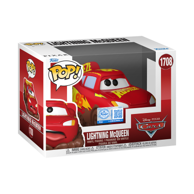 PRÉ-RESERVA - Funko POP! "Cars": Lightning McQueen #1708 (SPECIAL EDITION)
