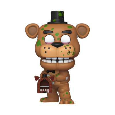 PRÉ-RESERVA - Funko POP! GAMES "Funko Fusion": BUNDLE Freddy Fazbear with Pizza Launcher + CHASE
