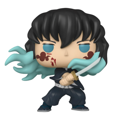 Funko POP! "Demon Slayer": BUNDLE Muichiro Tokito (Attack) + CHASE