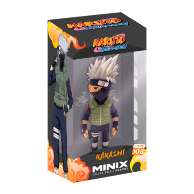 PRÉ-RESERVA - Figura Minix Anime #103 "Naruto Shippuden" - Kakashi PRÉ-RESERVA - Figura Minix Anime #103 "Naruto Shippuden" - Kakashi