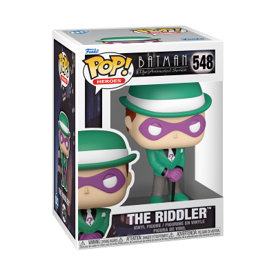 PRÉ-RESERVA - Funko POP!  HEROES "Batman: The Animated Series": The Riddler