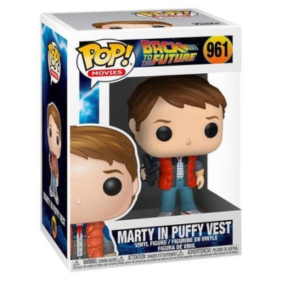 RESERVA/RESTOCK - Funko POP! "Back to The Future": Marty In Puffy Vest