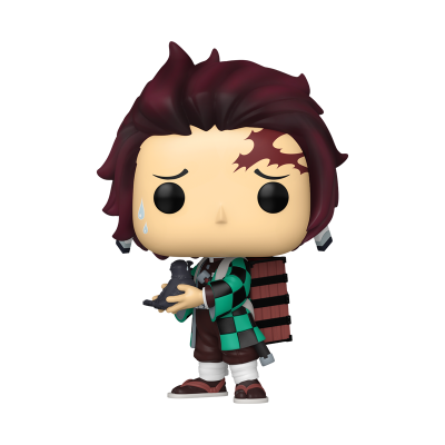 PRÉ-RESERVA - Funko Pop! ANIMATION "Demon Slayer": Tanjiro Kamado with Crow #2213 (SPECIAL EDITION)