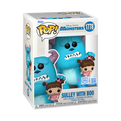 PRÉ-RESERVA - Funko POP! MOVIES "Monsters, Inc": Sulley with Boo #1778 (SPECIAL EDITION)