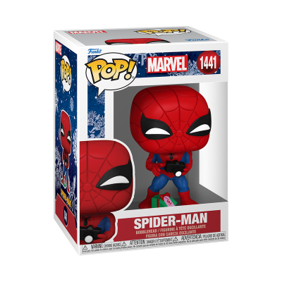 PRÉ-RESERVA - Funko POP! "Marvel - Holiday": Spider-Man with open gift PRÉ-RESERVA - Funko POP! "Marvel - Holiday": Spider-Man with open gift