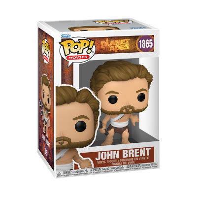 PRÉ-RESERVA - Funko POP! Movies "Planet of The Apes": John Brent PRÉ-RESERVA - Funko POP! Movies "Planet of The Apes": John Brent