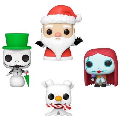 Funko Pocket POP! Nightmare Before Christmas 4 Pack Holiday Tree