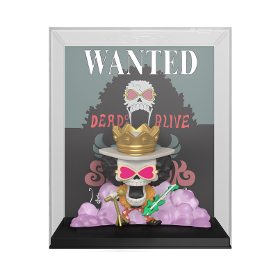 PRÉ-RESERVA - Funko POP! POSTER "One Piece": Brook (Wanted) #2220 (SPECIAL EDITION)