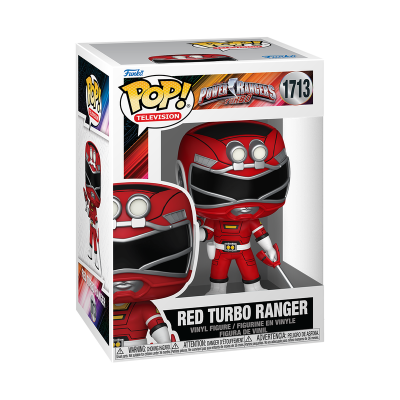 Funko POP! TELEVISION "Power Rangers": Red Turbo Ranger