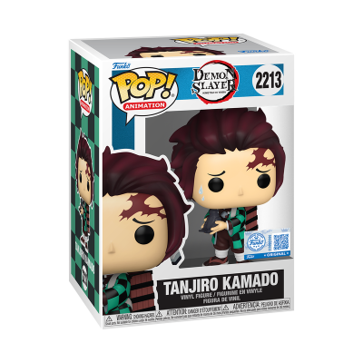 PRÉ-RESERVA - Funko Pop! ANIMATION "Demon Slayer": Tanjiro Kamado with Crow #2213 (SPECIAL EDITION)