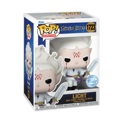PRÉ-RESERVA - Funko Pop! Animation "Black Clover": Licht #1723 (Exclusive) PRÉ-RESERVA - Funko Pop! Animation "Black Clover": Licht #1723 (Exclusive)