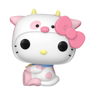 PRÉ-RESERVA - Funko Pop!  "Hello Kitty": Hello Kitty (Cow Cosplay) #136 (SPECIAL EDITION)