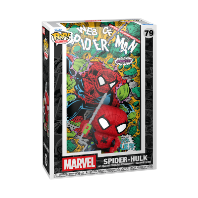 PRÉ-RESERVA - Funko POP! Comic  Covers "Marvel": Web of Spider-Man N.º 70 (Spider-Hulk) #75