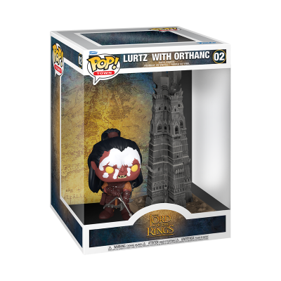 Funko POP! TOWN "The Lord of the Rings": Lurtz with Orthanc