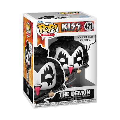 PRÉ-RESERVA - Funko POP! ROCKS "KISS": The Demon (POP! SAYINGS - I wanna rock and roll all night…) PRÉ-RESERVA - Funko POP! ROCKS "KISS": The Demon (POP! SAYINGS - I wanna rock and roll all night…)