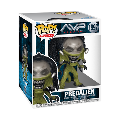 PRÉ-RESERVA - Funko Pop! MOVIES "Aliens vs. Predator: Requiem": Predalien 6" (Super Sized Pop!) PRÉ-RESERVA - Funko Pop! MOVIES "Aliens vs. Predator: Requiem": Predalien 6" (Super Sized Pop!)