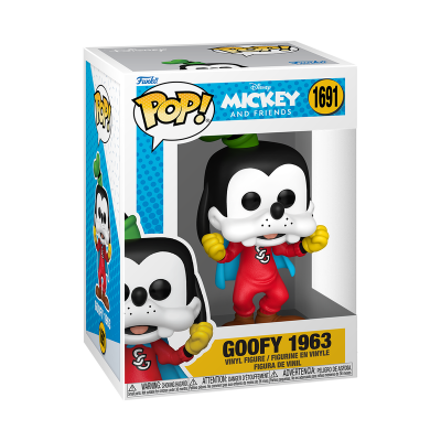 PRÉ-RESERVA - Funko POP! DISNEY "Mickey & Friends: Goofy 1963 #1691 PRÉ-RESERVA - Funko POP! DISNEY "Mickey & Friends: Goofy 1963 #1691
