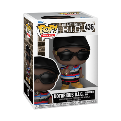 PRÉ-RESERVA - Funko POP! Rocks: Notorious B.I.G. (Summer '95)
