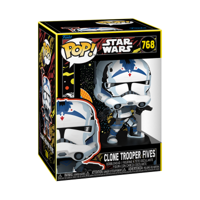 PRÉ-RESERVA - Funko POP! "Star Wars" : Clone Trooper Fives (Retro)