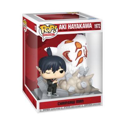 PRÉ-RESERVA - Funko POP! MOMENT "Chainsaw Man": Aki Hayakawa with Fox Devil