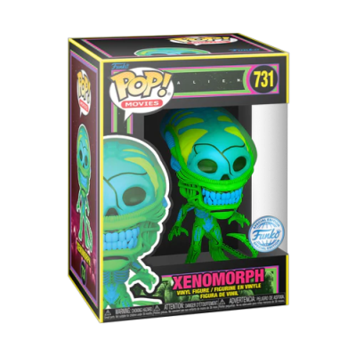 Funko POP! "Alien": Xenomorph (Black Light) #731 (Exclusive)